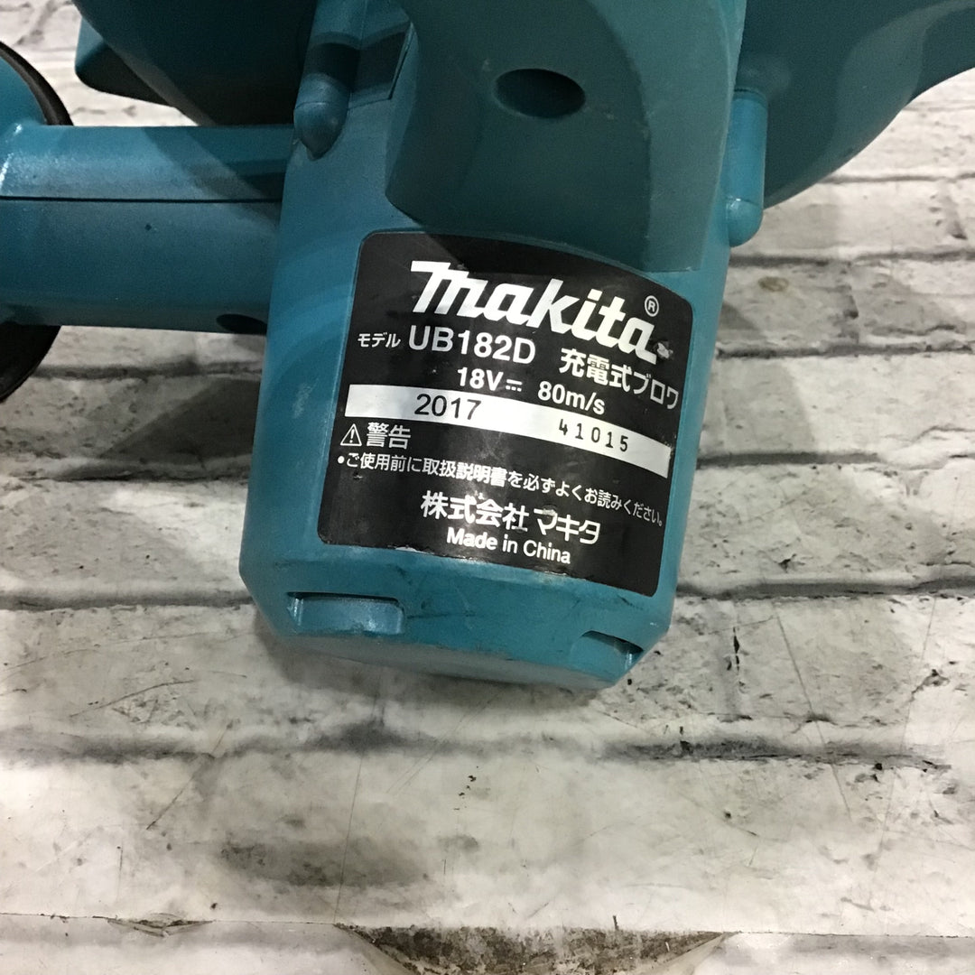 ☆マキタ(makita) コードレスブロワ UB182DZ【川口店】