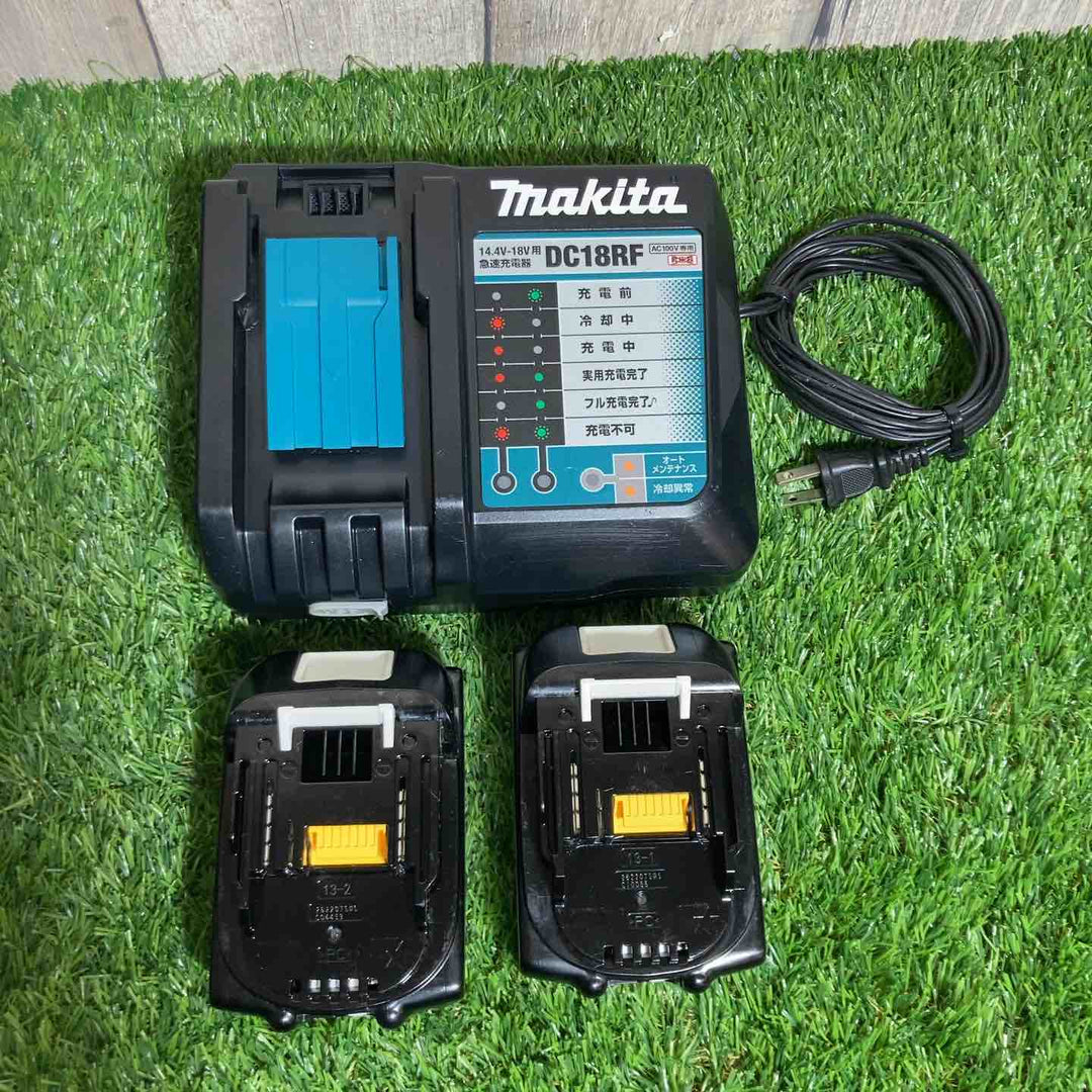 ★マキタ(makita) 18V コードレスインパクトドライバー TD173DRGXB 純正バッテリー2個付【戸田店】