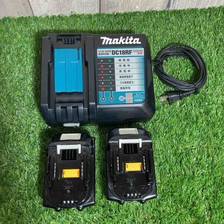 ★マキタ(makita) 18V コードレスインパクトドライバー TD173DRGXB 純正バッテリー2個付【戸田店】