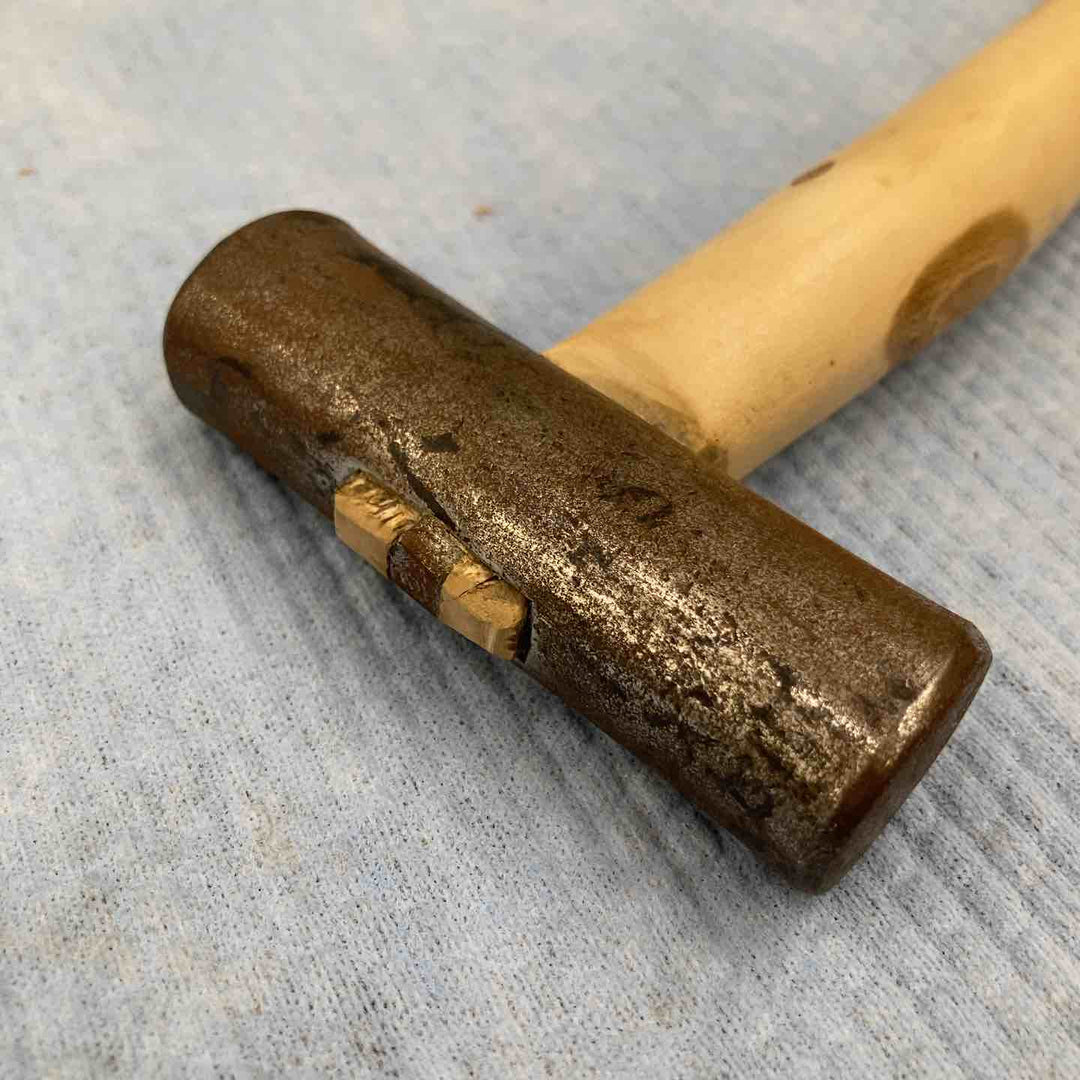 【中古品】玄翁 銘無し 木目風 400g【柏店】