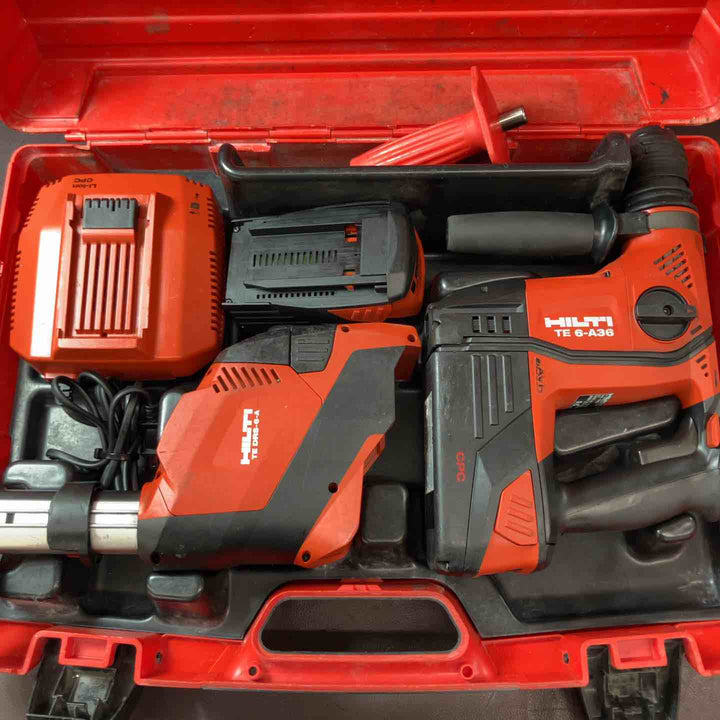 【中古品】◇ヒルティ(HILTI)  コードレス集じんハンマドリル TE6-A36 DRS【東大和店】