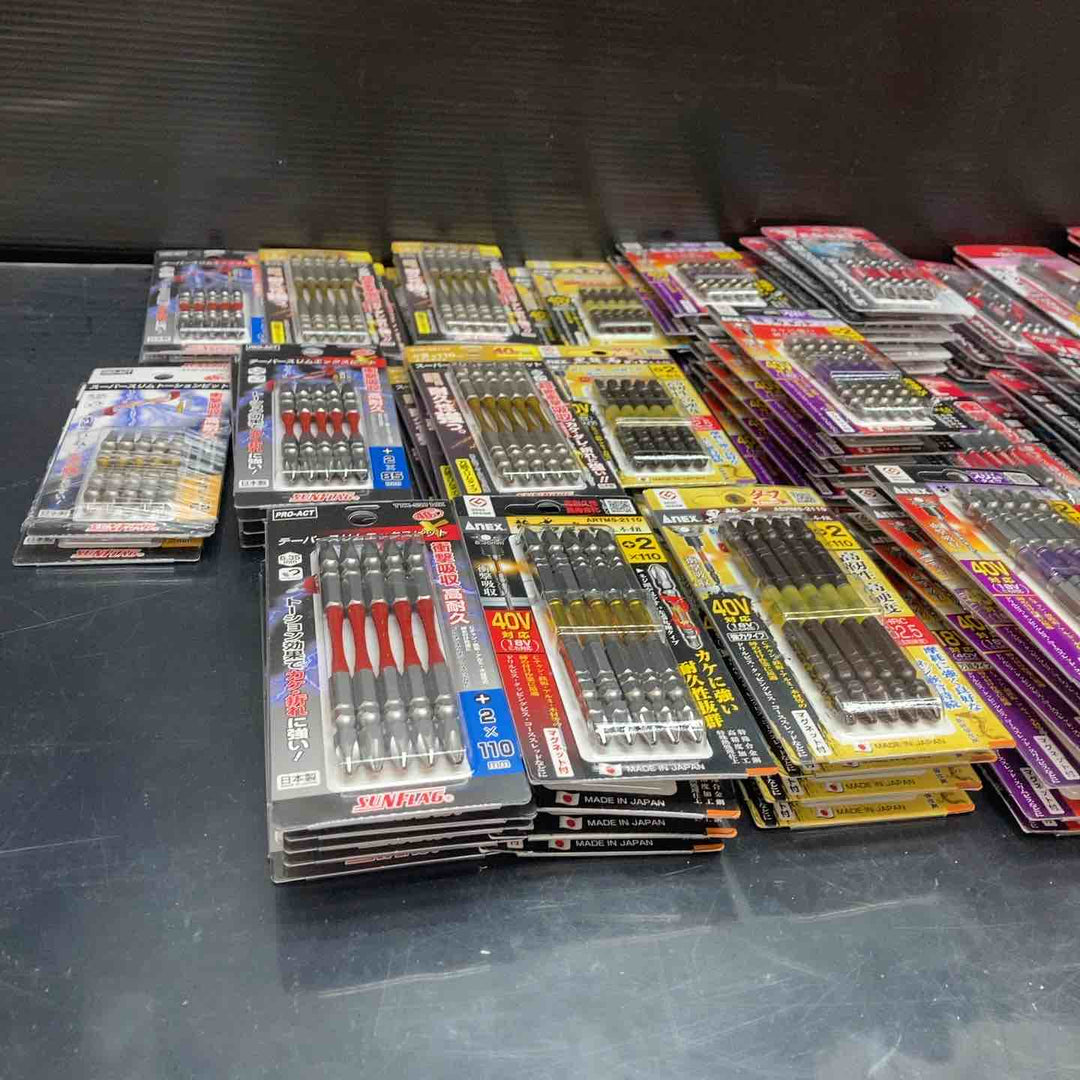【未使用品】ビット5本入り×150個まとめ売り！ANEX アネックス 龍靭 VESSEL ベッセル サキスボ等♪ +インパクト用【川越店】