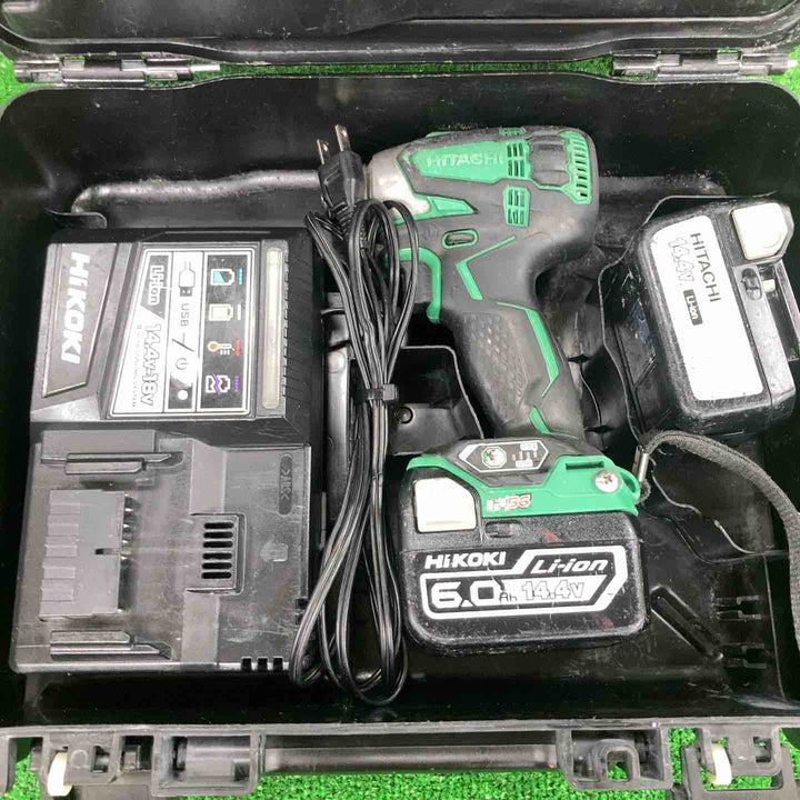 ★ハイコーキ(HIKOKI ※旧:日立工機) コードレスインパクトドライバー WH14DB(2YC)【川崎店】