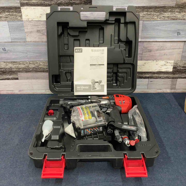 ★マックス(MAX) 高圧エア釘打ち機 HN-65N4(D)-G【八潮店】