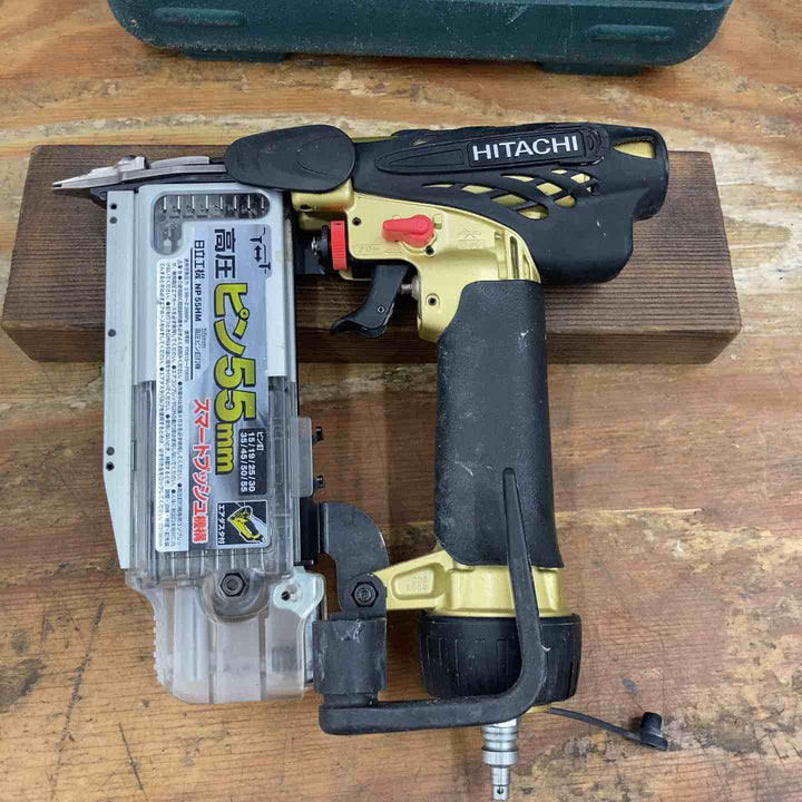 ★ハイコーキ(HIKOKI ※旧:日立工機) 高圧ピンネイラ NP55HM【柏店】
