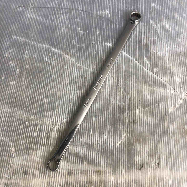 スナップオン ストレートメガネレンチ 0° オフセットヘッド 12ポイント ロングハンドル サイズ:12-14mm 【並行輸入】 XDHFM1214【草加店】