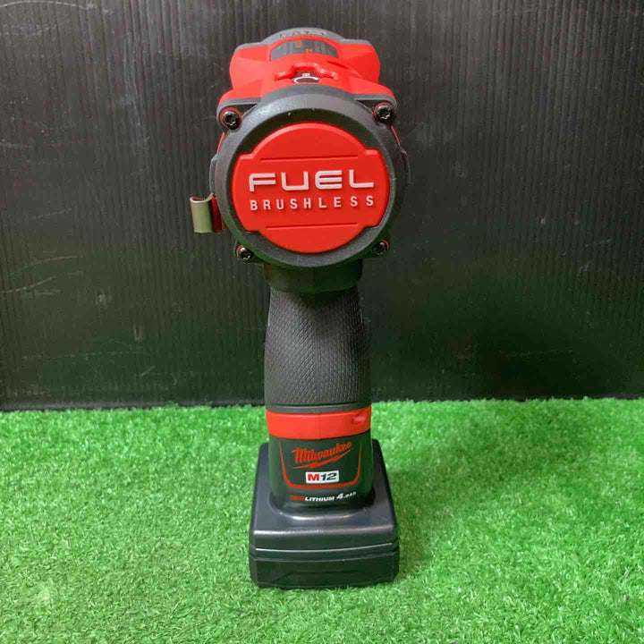 【美品】◇ミルウォーキーツール(Milwaukee) コードレスインパクトレンチ M12 FIWF12-0C JP ◎バッテリー1個付き！(12V・4.0Ah)【岩槻店】