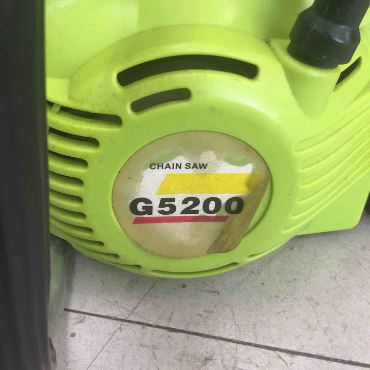 【現状品 / 店頭受取り限定】 メーカー不明 エンジンチェンソー G5200 【鴻巣店】