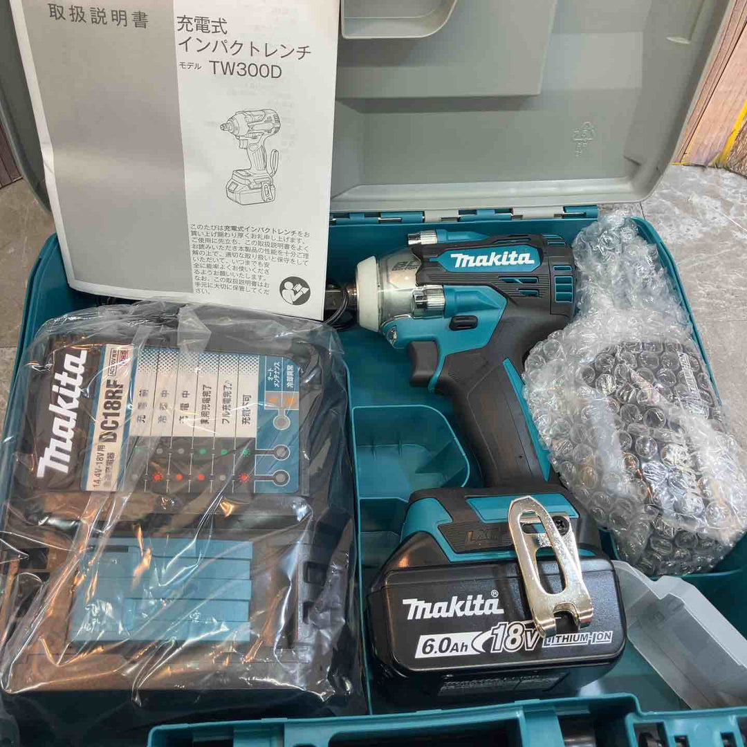 ★マキタ(makita) コードレスインパクトレンチ TW300DRGX【八潮店】