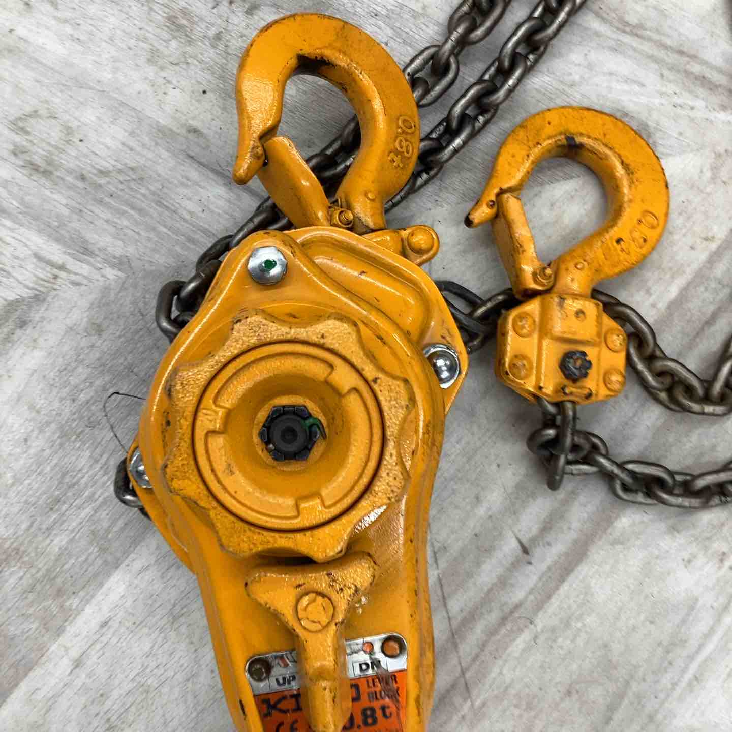 ☆KITO(キトー) レバーブロック LB008【越谷店】 – アクトツール