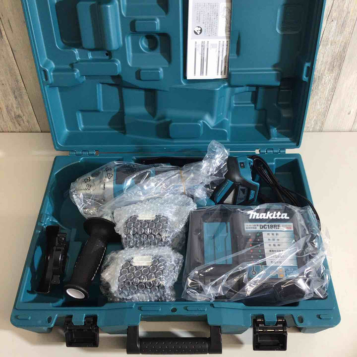★マキタ(makita) 100mmコードレスディスクグラインダ GA418DRGX バッテリー＆充電器付き【戸田店】