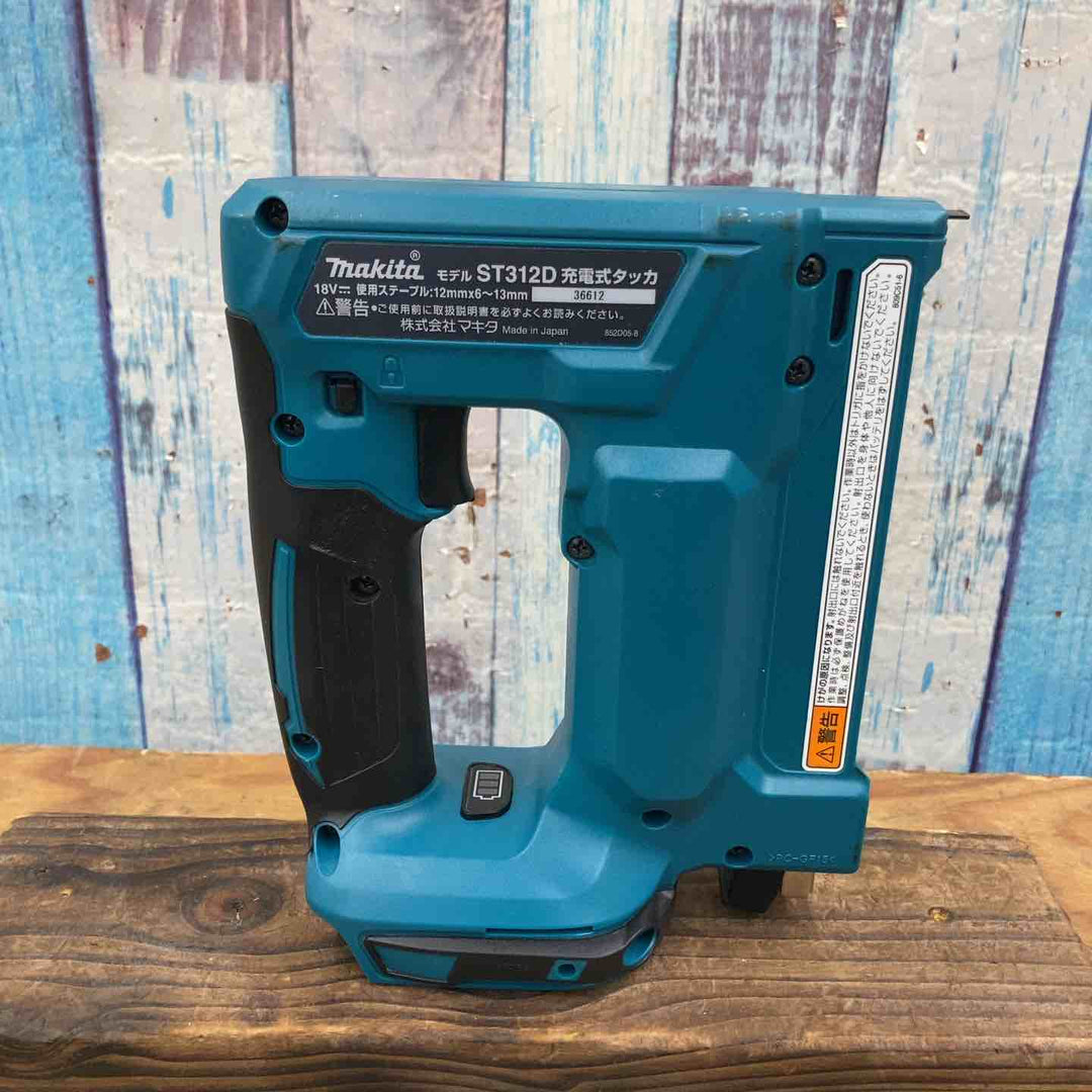 ◇マキタ(makita) CT線 コードレスタッカー ST312DZK 18V3.0Ahバッテリー1個付き【柏店】