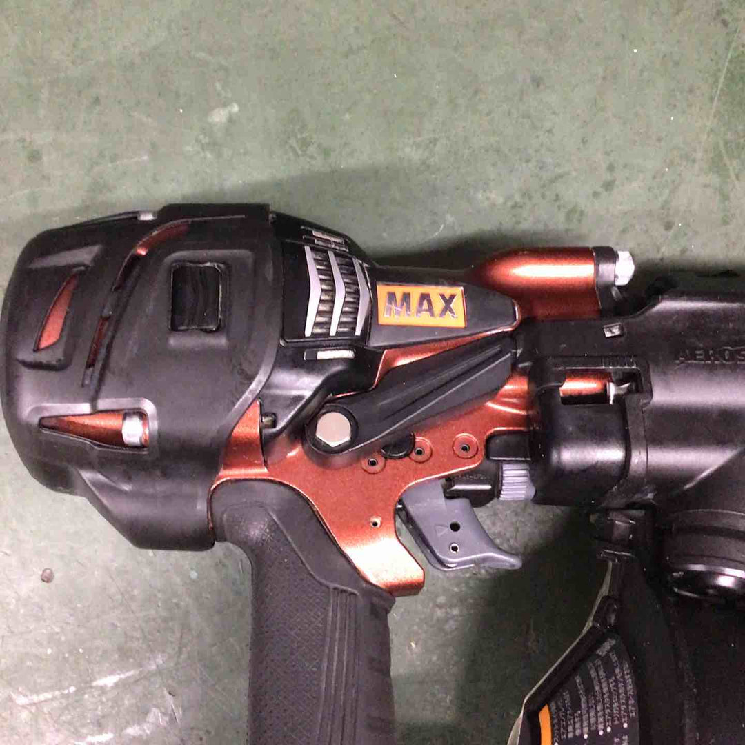 MAX 高圧コイルネイラ HN-90N6(D)-R マイスターレッド (HN91148)【戸田店】