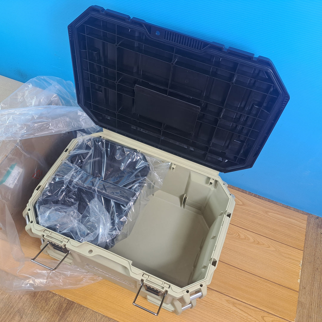 HiKOKI(ハイコーキ) マルチクルーザー ツールボックス(L) サンドベージュ 工具箱 防じん 耐水 IP65取得 外寸縦400×横560×高さ315mm 連結収納 0037-9485【岩槻店】