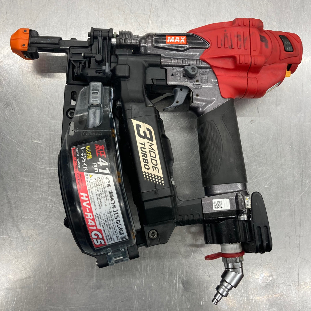 ★マックス(MAX) 高圧エアネジ打ち機 HV-R41G5-G【所沢店】