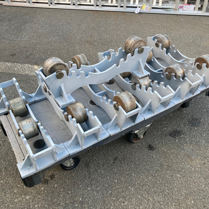 【中古品/店頭受取り限定】7台セット キールカッター用 管台 コロ付き【東大和店】