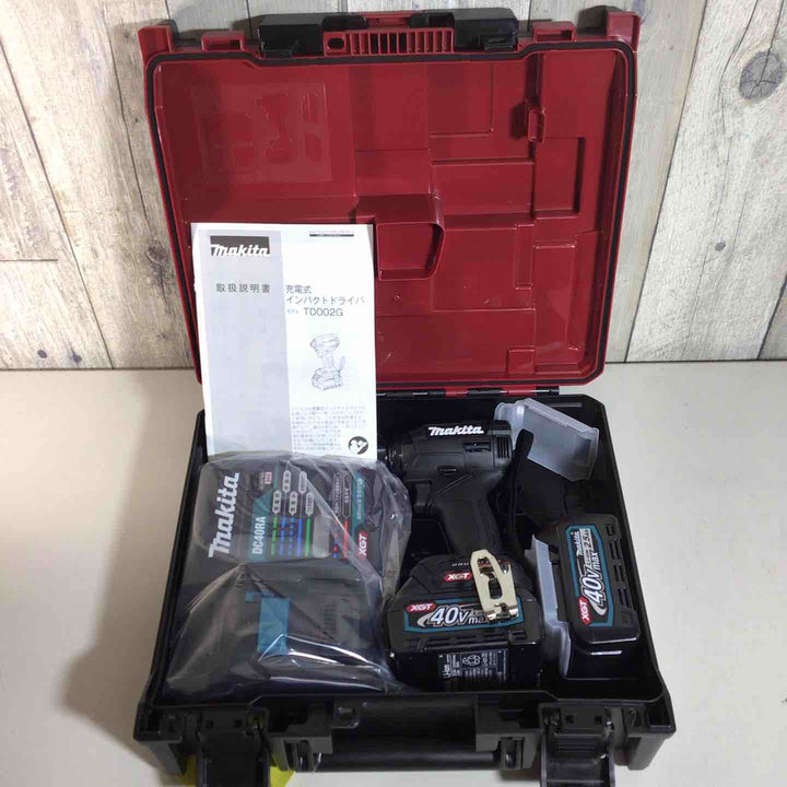 ★マキタ(makita) コードレスインパクトドライバー TD002GRDXB【戸田店】