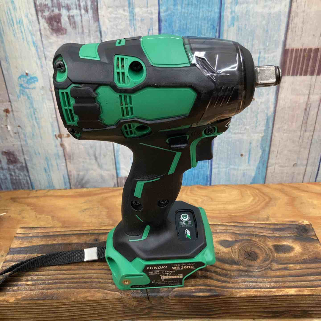 ★ハイコーキ(HIKOKI ※旧:日立工機) コードレスインパクトレンチ WR36DC(2XP)【藤沢店】