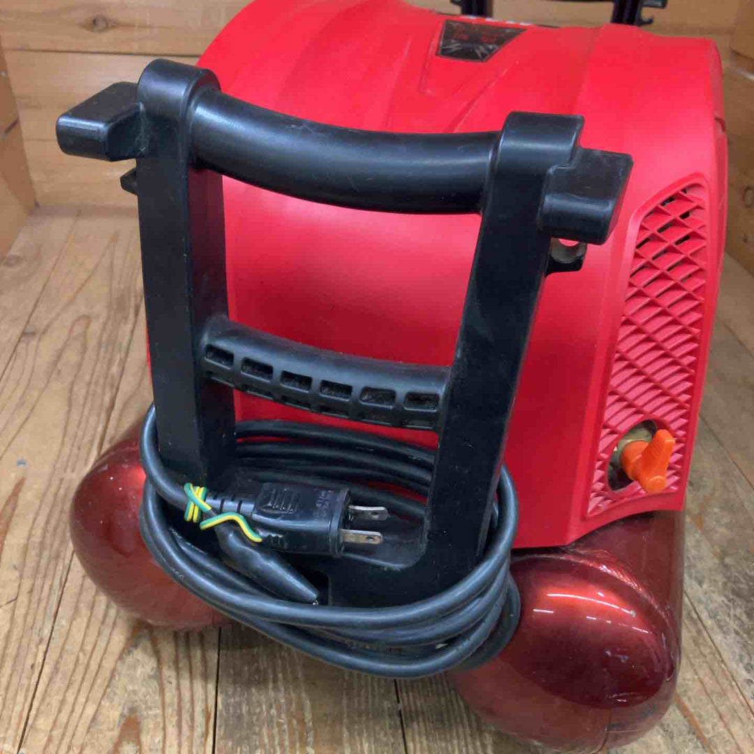 【動作良好】★マックス(MAX) 高圧専用エアコンプレッサー AK-HH1270E2_レッド【所沢店】