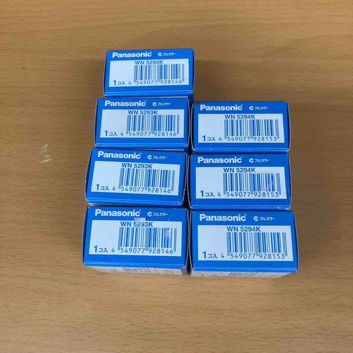 Panasonic パナソニック WN5293K 4個 WN5294K 3個 埋込電子浴室換気扇スイッチ 7個　【越谷店】