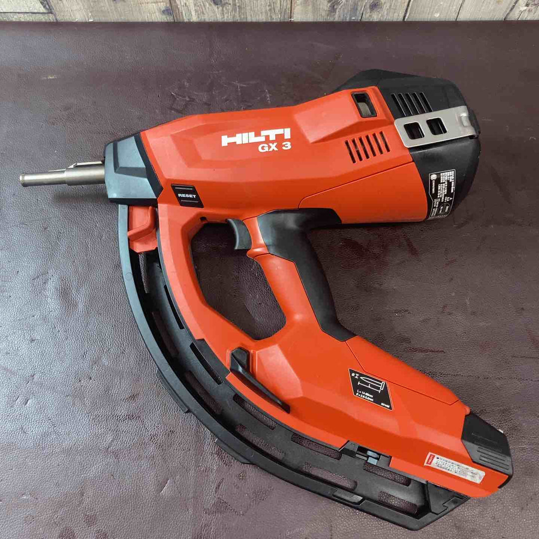 【中古品】ヒルティ(Hilti) ガスネイラ GX3 ガス式鋲打機 ガス式ピン打ち機【東大和店】
