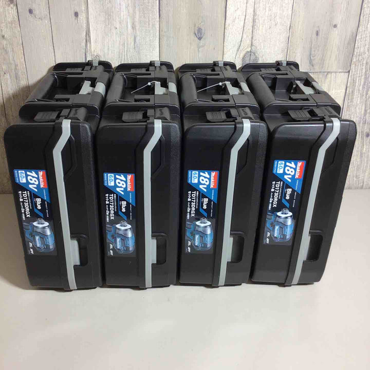 【未使用品】 マキタ makita コードレス インパクトドライバー TD173DRGX TD173DRGXB TD173DRGXO 4台セット 青 ブルー インパクト 【戸田店】