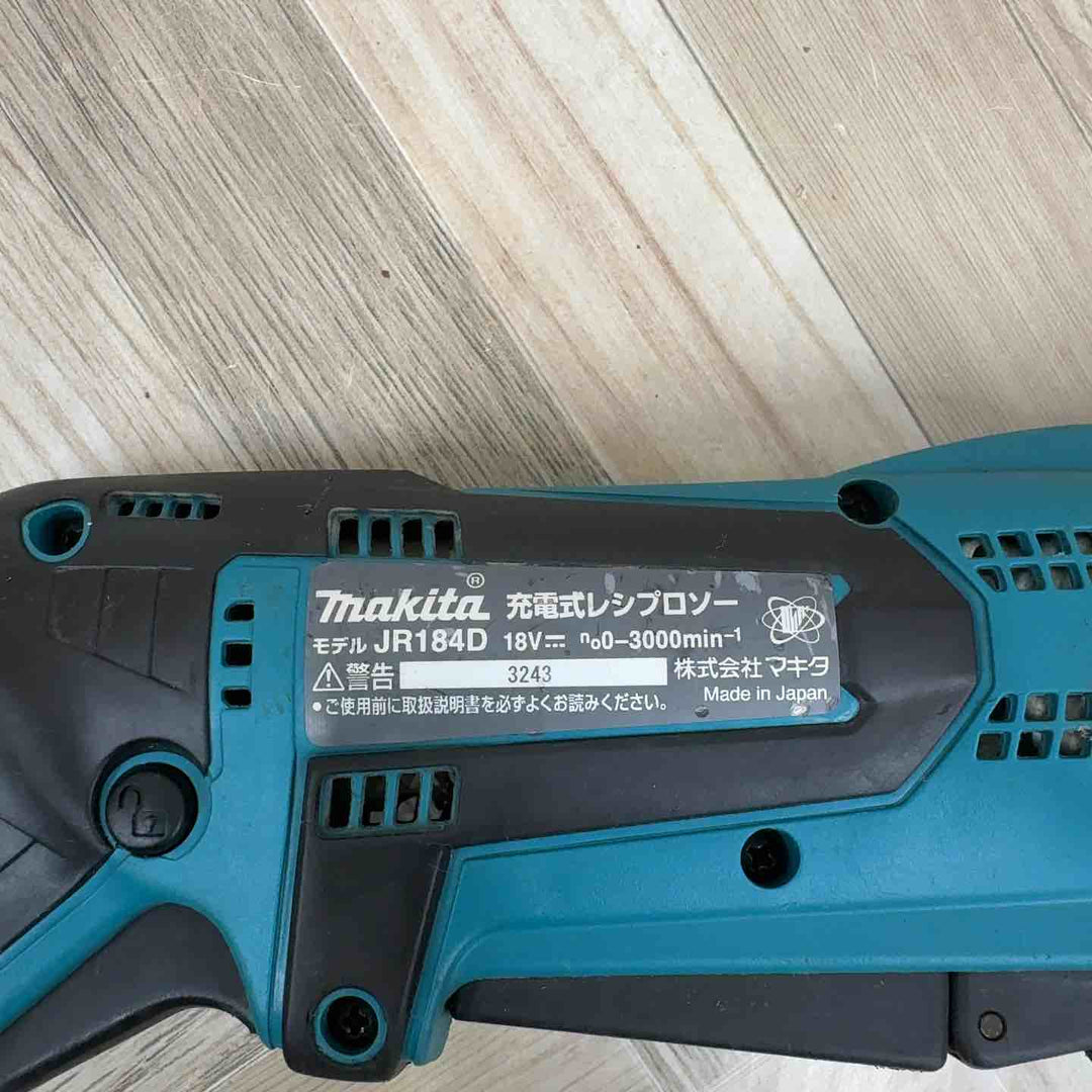 ★マキタ(makita) コードレスレシプロソー JR184DZ【八潮店】