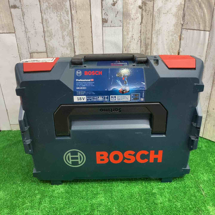Bosch Professional(ボッシュ) 18Vコードレスドライバ－ドリル(5.0Ahバッテリー2個・充電器・キャリングケース付き)GSR18V-90C【町田店】
