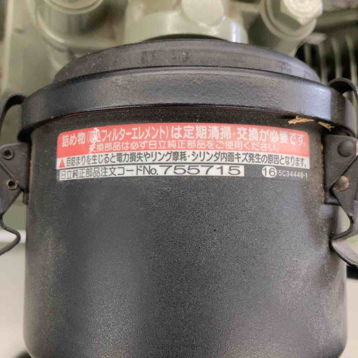 【店頭受取り限定】日立産機三相【400V】7.5馬力5.5OP-9.5GB5 50Hz電源を繋げる線とスイッチ、メーター欠品①【戸田店】