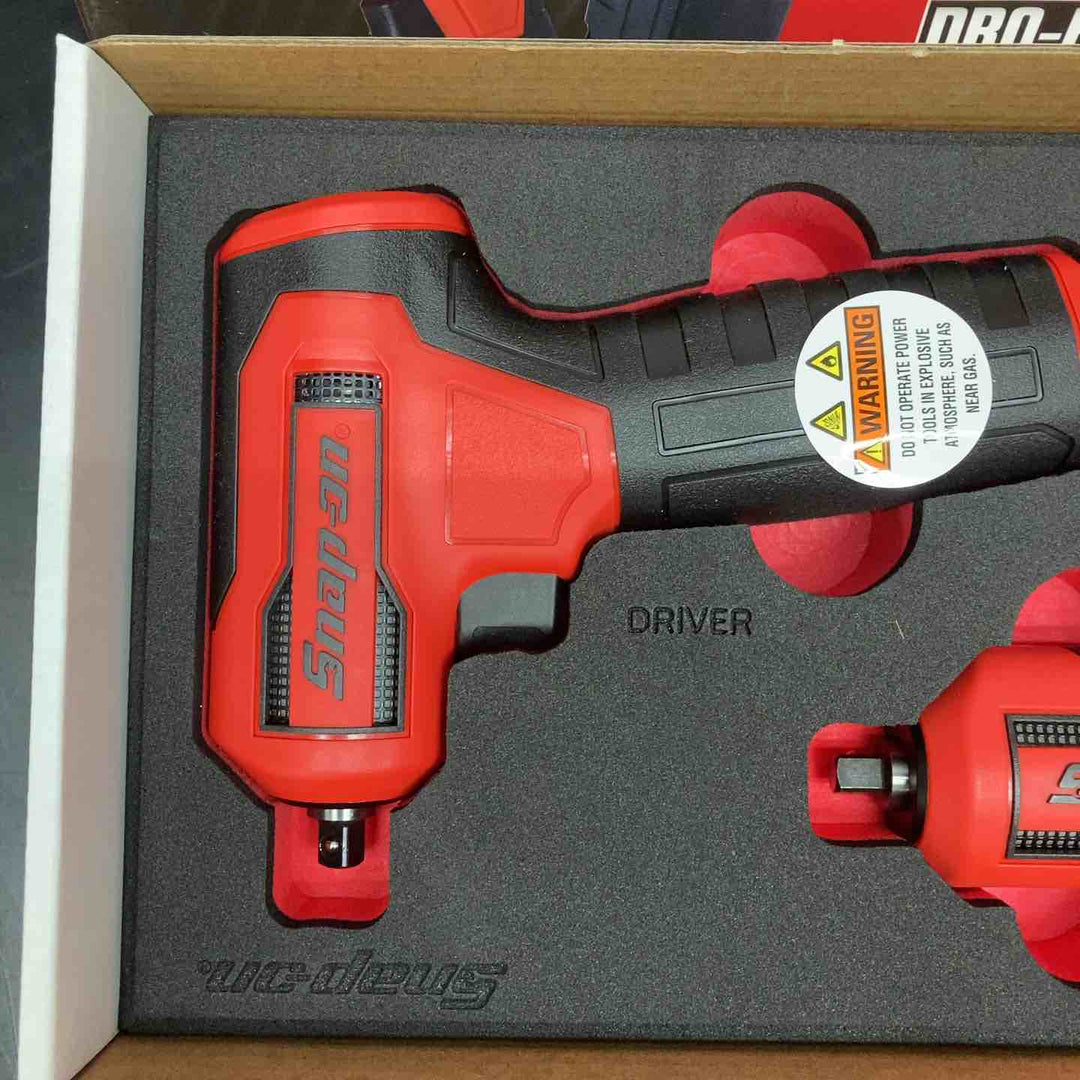 ▲スナップオン1/4 ナノアクセスツールキット (小型充電式ドライバー2種のセット)　CTNN13KFJ【川越店】