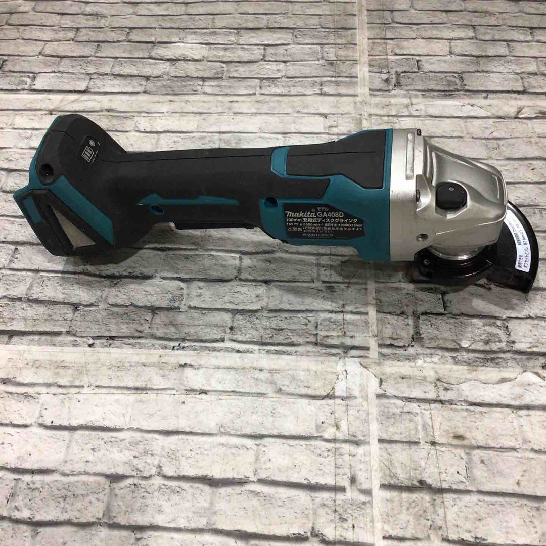 ★マキタ(makita) 100mmコードレスディスクグラインダ GA408DZ【川口店】