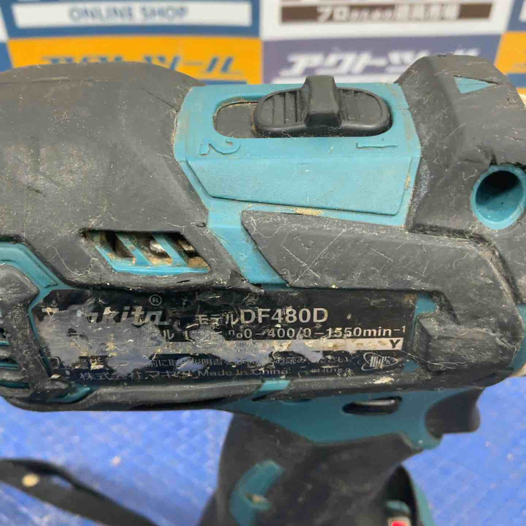 ☆マキタ(makita) コードレスドリルドライバー DF484DZ【草加店】