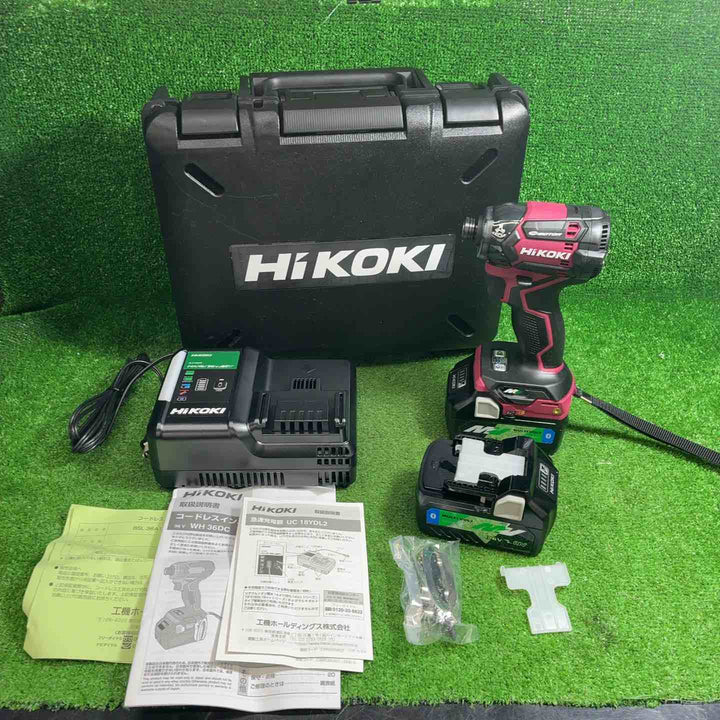 ハイコーキ(HIKOKI ※旧:日立工機) コードレスインパクトドライバ WH36DC(2XPRS)【藤沢店】