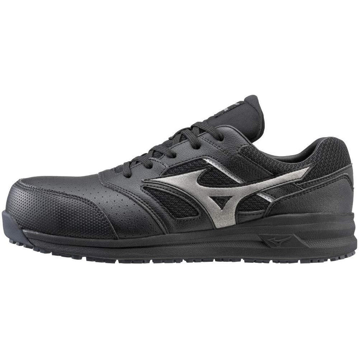 [ミズノ] ワークシューズ オールマイティ 軽量 LSII 11L JSAA・普通作業用(A種) ブラック×ダークシルバー 28.0 cm【越谷店】