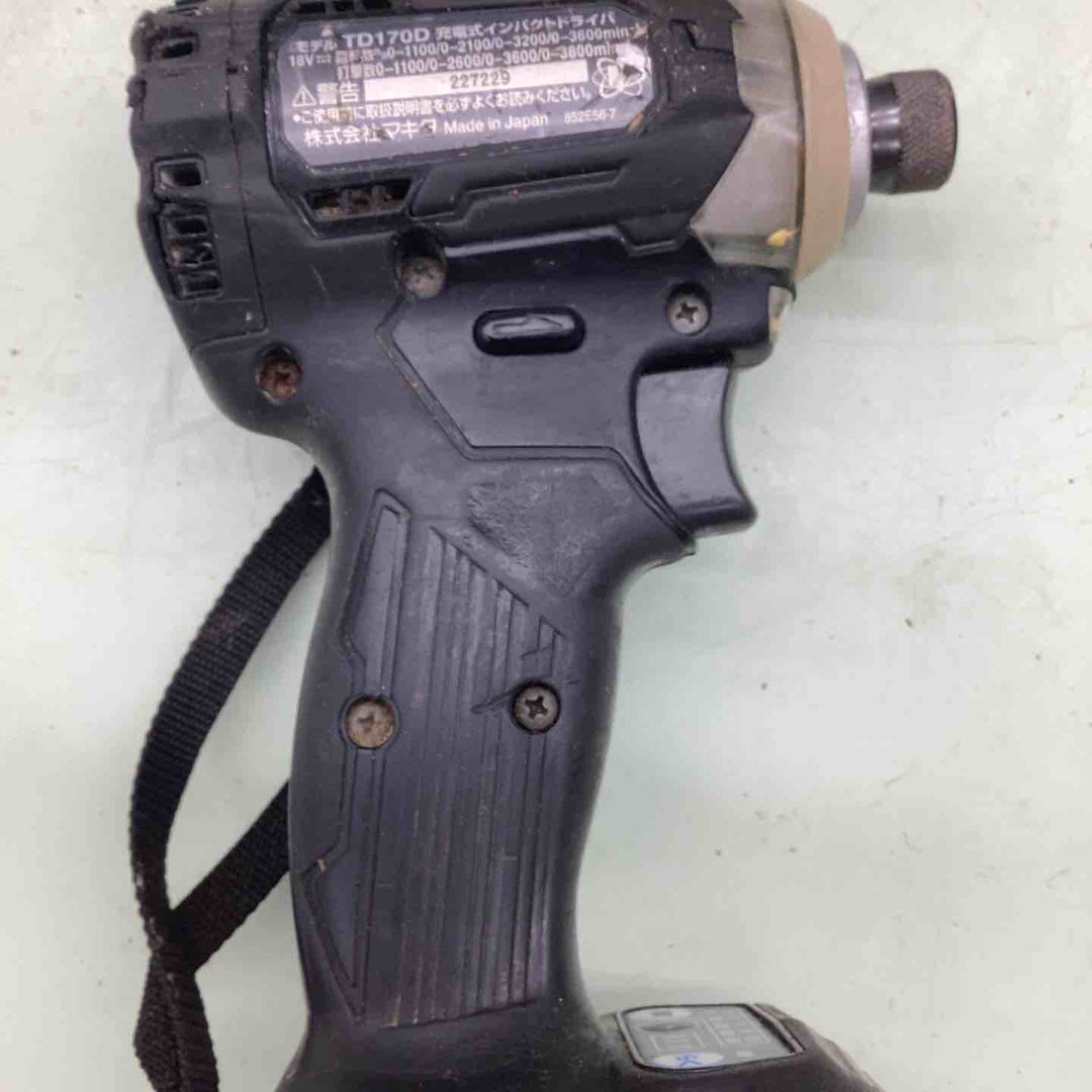 ★マキタ(makita) コードレスインパクトドライバー TD170DZB【越谷店】