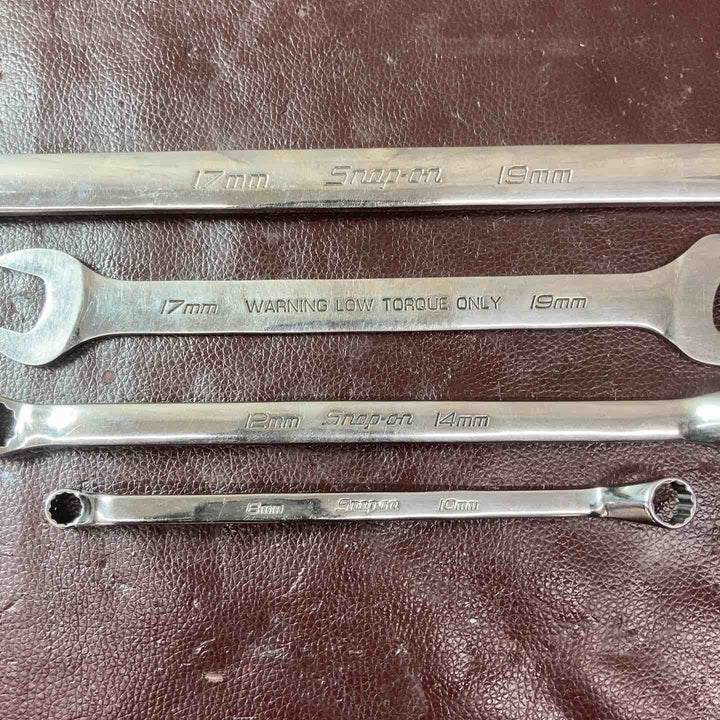 【中古品】 スナップオン(Snap-on) メガネ・スパナ4本 XDHF1719 XBM1214A XDM810 LTAM1719 【東大和店】