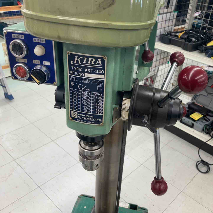 【中古品・店頭受取り限定】 吉良/KIRA 200Vタッピングボール盤・KRT-340 【鴻巣店】