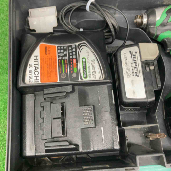 ★ハイコーキ(HIKOKI ※旧:日立工機) コードレスインパクトドライバー WH14DBAL2(2LSCK)(L)【桶川店】