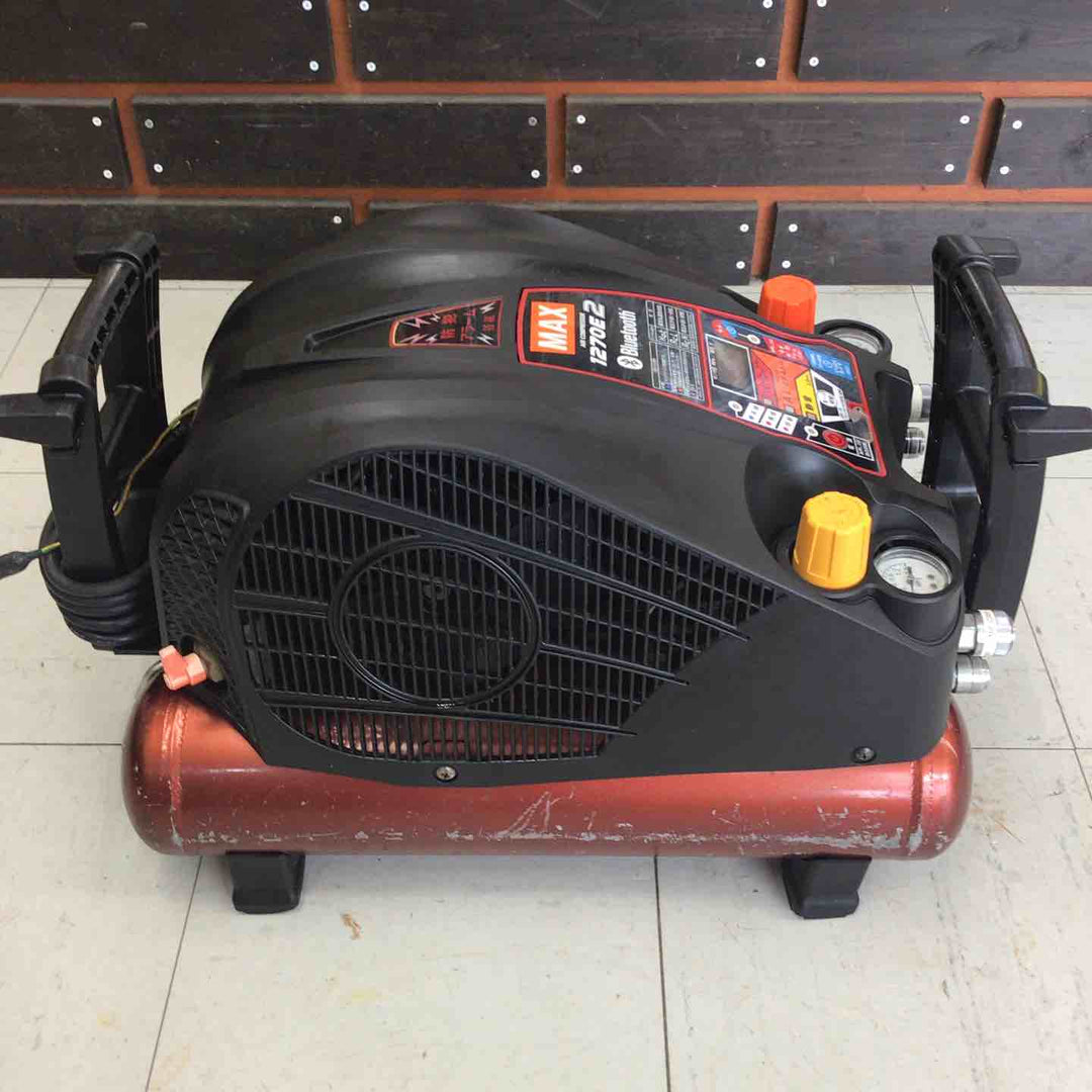 【中古品】 マックス/MAX エアコンプレッサー AK-HL1270E2_ブラック 【鴻巣店】