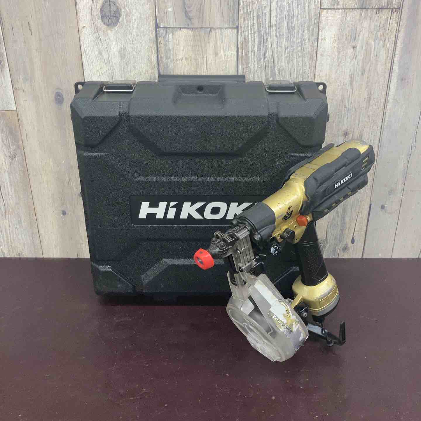 中古品】 ハイコーキ(HIKOKI ※旧:日立工機) 高圧エアネジ打ち機 WF4H3