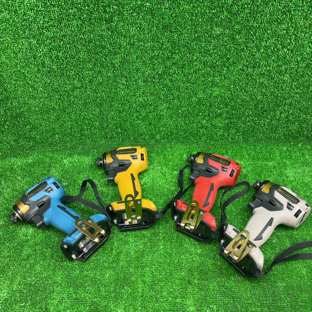 マキタ 18Vインパクトドライバー TD173DZ PY/PR/PB/PG 本体+ケース 20周年限定カラー プレミアム 4色セット【藤沢店】
