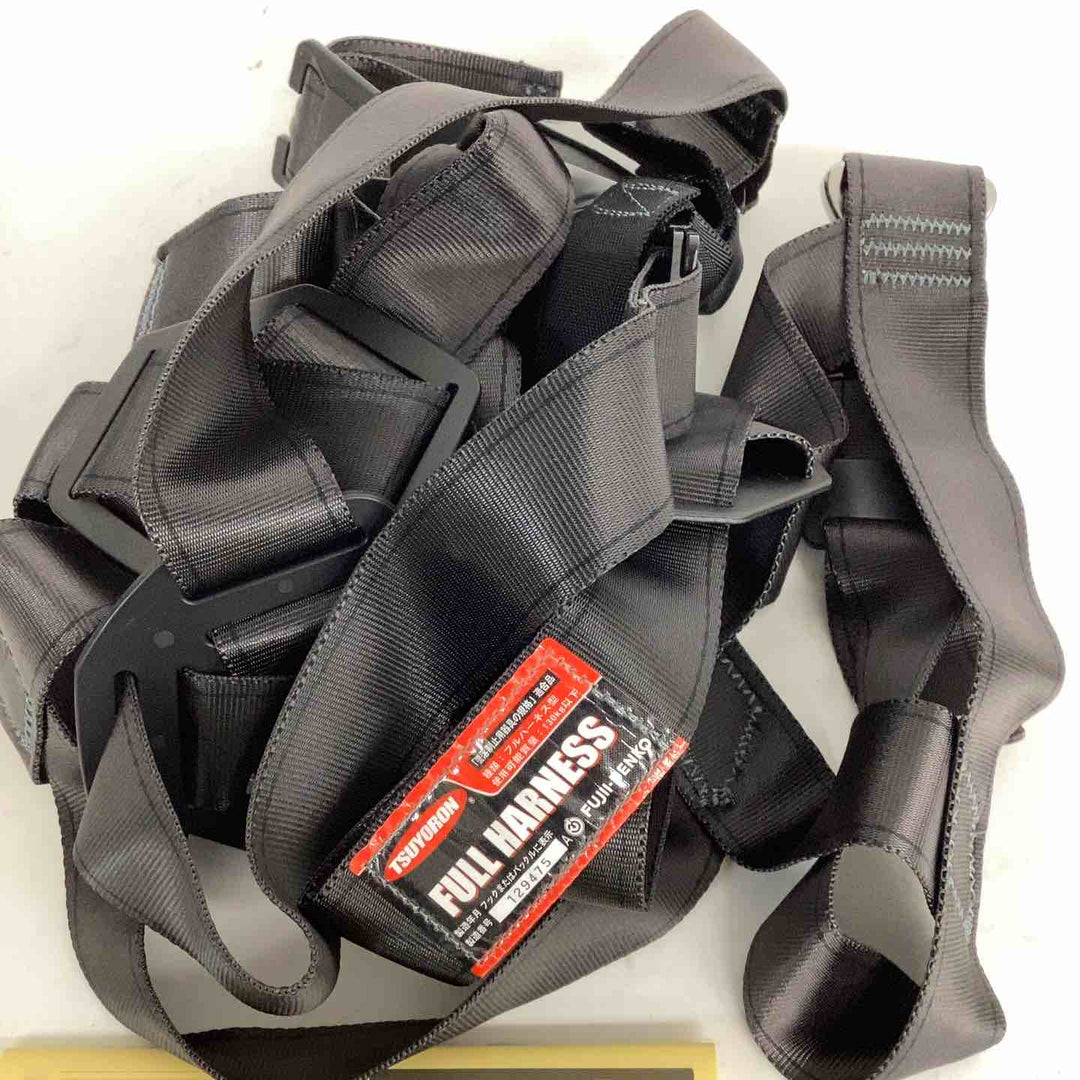 ◇ツヨロン(TSUYORON) 新規格 墜落制止用器具 クロカゲハーネス TH-504-OT-DG-M-BX【狭山】