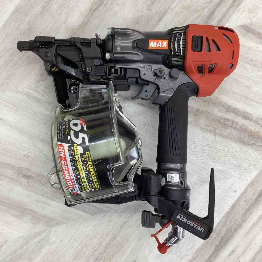 ★マックス(MAX)  高圧エア釘打ち機 HN-65N4(D)-G【越谷店】