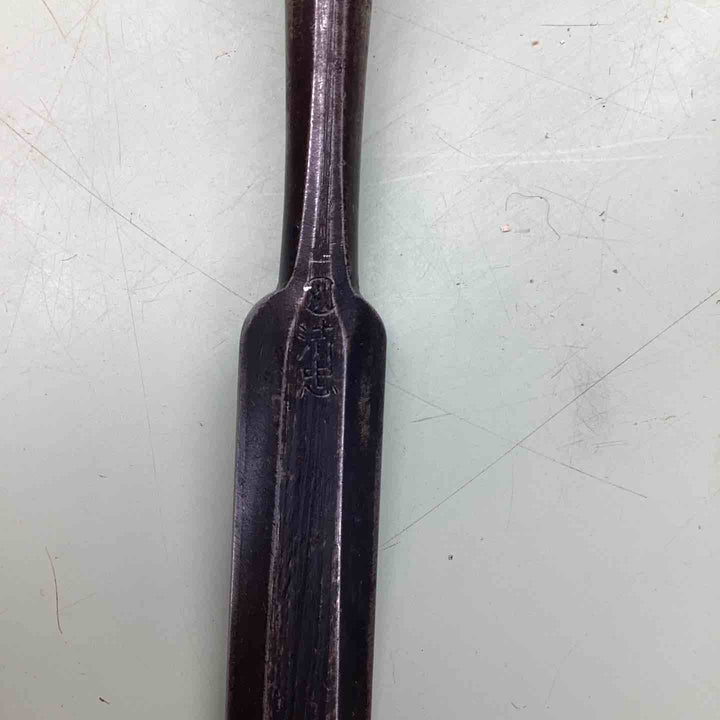 清忠 丸鑿 6分 中薄鑿 外丸 刃幅約11㎜【越谷店】