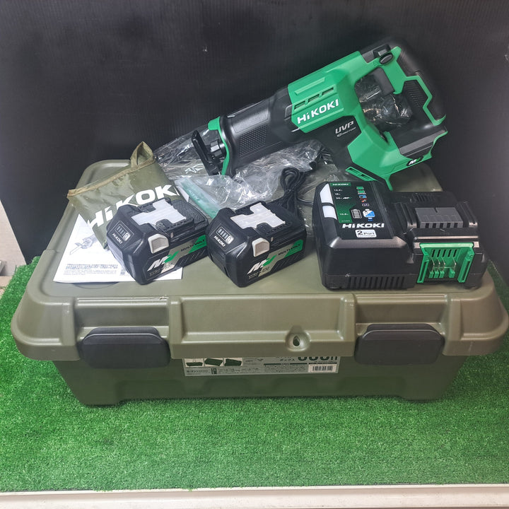 【美品】★ハイコーキ(HIKOKI ※旧:日立工機) コードレスセーバーソー CR36DMA(2XPZ)【岩槻店】