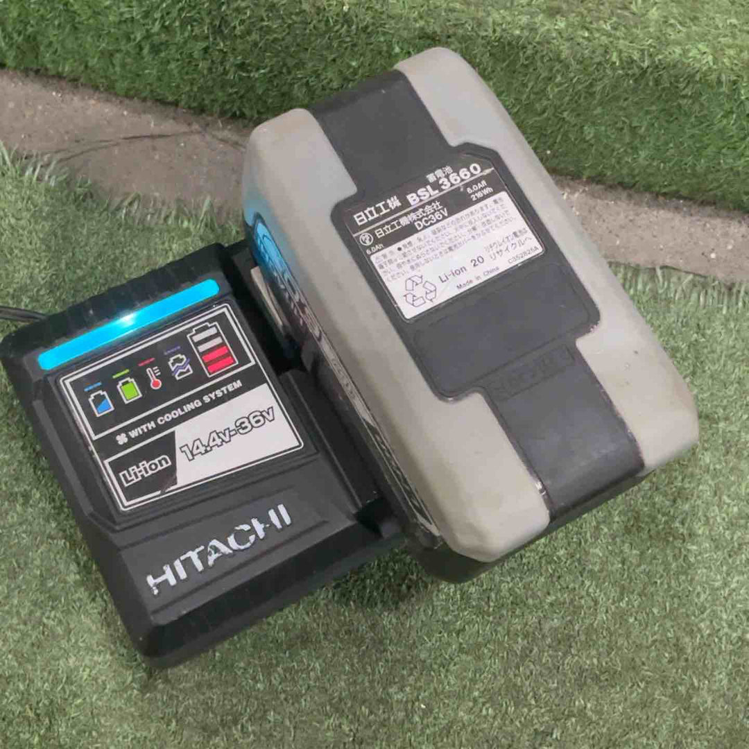 ★ハイコーキ(HIKOKI ※旧:日立工機) コードレスハンマドリル DH36DBL(2LYCK) 36V 動作確認済【川口店】