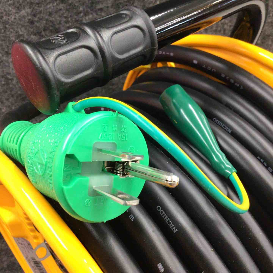 【未使用品】 日動 電工ドラム アース付 20M NP-E24F コードリール 【鴻巣店】