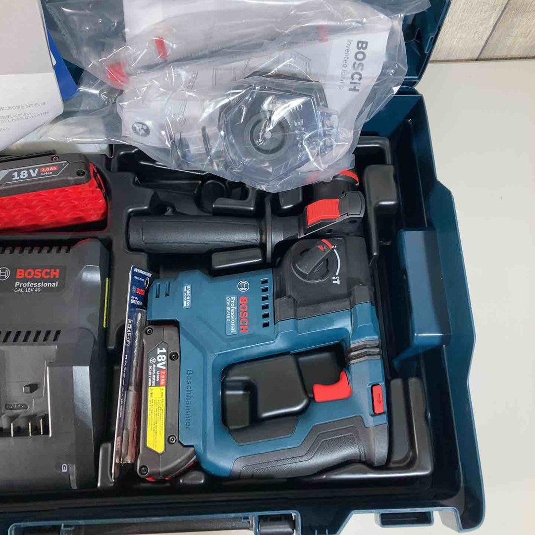 ◇ボッシュ(BOSCH) 18V コードレスハンマードリル GBH18V-18X ケースに傷・汚れあり【戸田店】