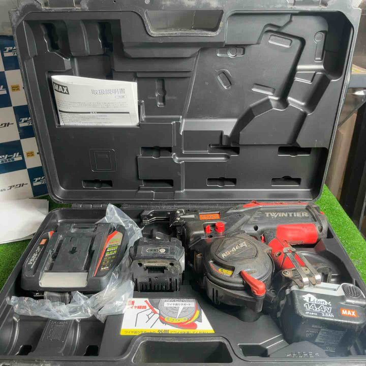 ★マックス(MAX) 鉄筋結束機 ツインタイア RB-442T-B2C/1450A【草加店】