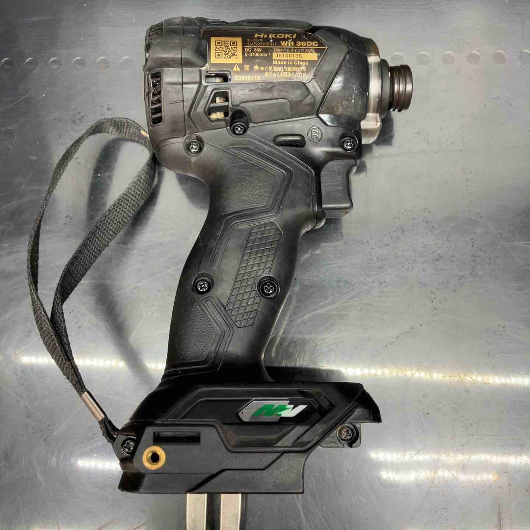 ★ハイコーキ(HIKOKI ※旧:日立工機) コードレスインパクトドライバー WH36DC(NNB)【川越店】